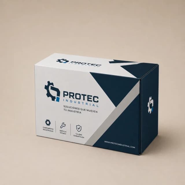 caja industrial microcorrugada personalizada — empaque resistente para transporte en Colprinter