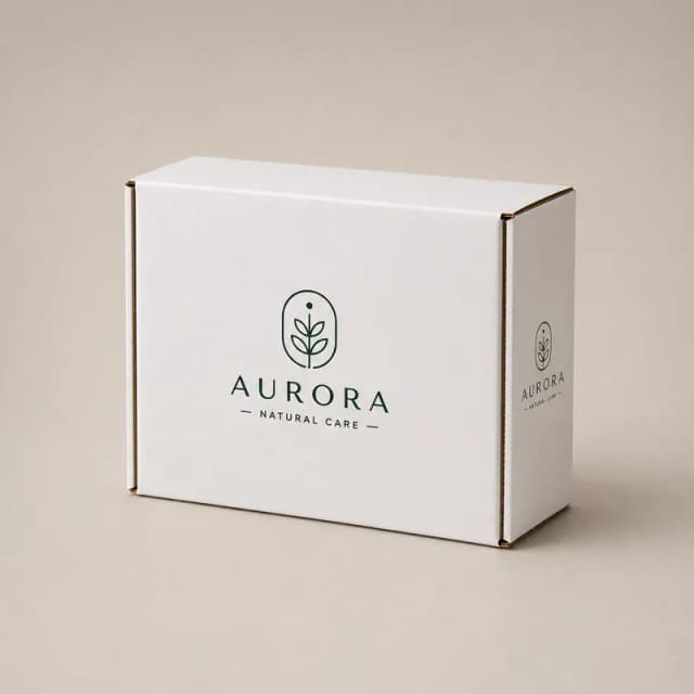 caja microcorrugada reverso blanco personalizada — empaque versátil con marca impresa en Colprinter